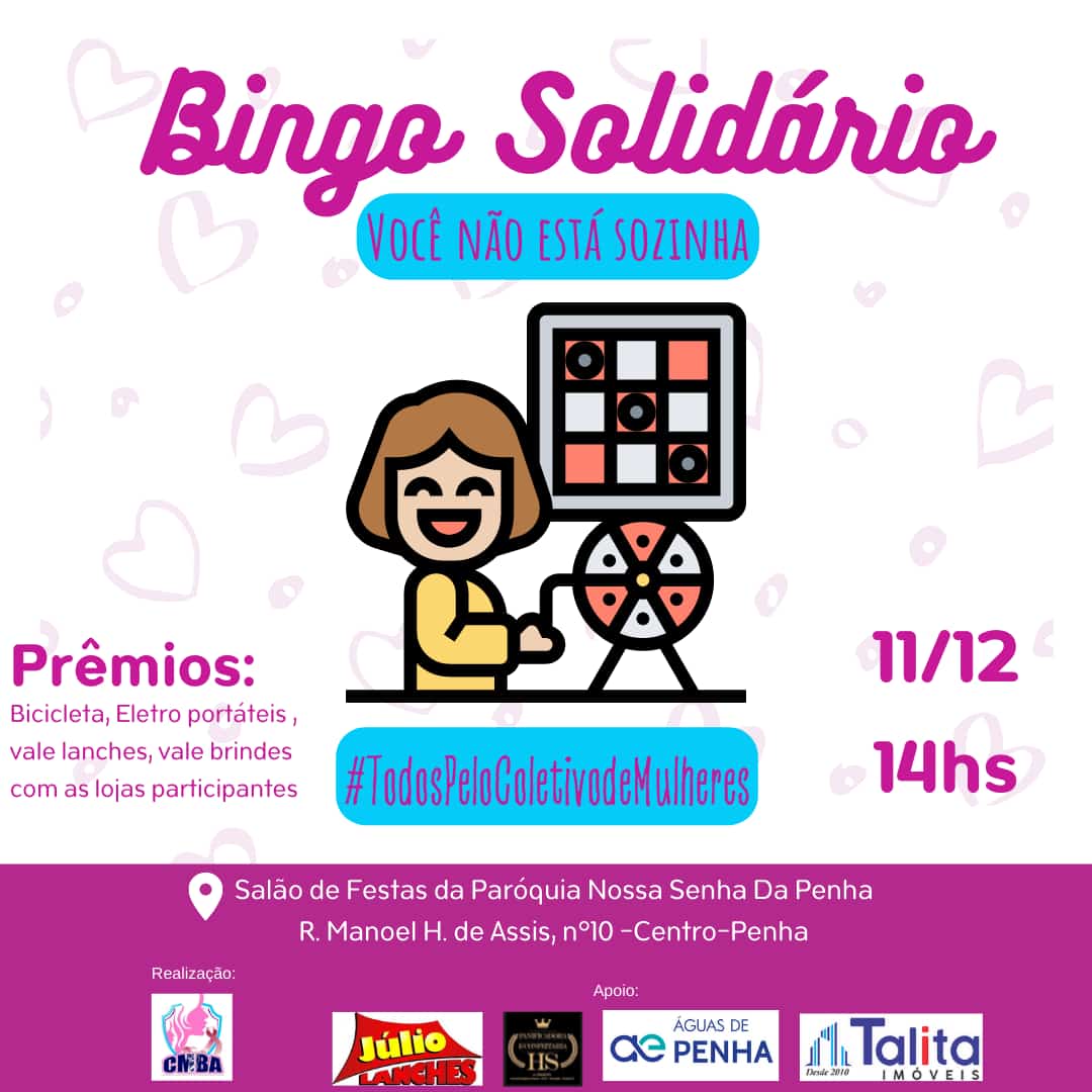 Cmba Realiza Bingo Neste Domingo No Sal O De Festa Paroquial Na