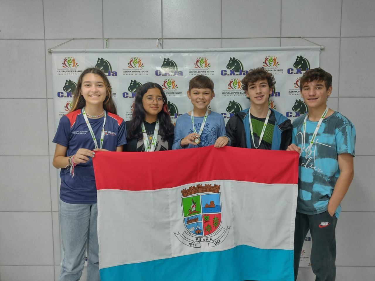 Enxadristas de Navegantes são campeões no JESC