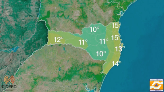 Previsão Do Tempo Para Santa Catarina Neste Sábado 27 Penha Online Notícias De Penha Sc 8579