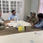 Governo Municipal de Penha solicita ampliação do efetivo policial em reunião com o comando da PMSC