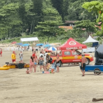 [VÍDEO] Penha: Bombeiros retomam buscas por homem que desapareceu no mar na Praia de São Miguel