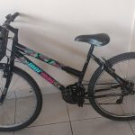 Bicicleta encontrada está sob posse da Polícia Militar de Balneário Piçarras aguardando por seu proprietário