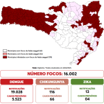 Dengue SC: Informe Epidemiológico apresenta mais de 16 mil focos do mosquito em 231 municípios