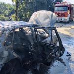 Bombeiros atendem duas ocorrências de incêndio em veículos no fim de semana na região