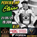 Familiares de Ildo Pereira, o “Pereira JHP”, convidam para homenagem no Kartódromo do Beto Carrero na noite desta quarta-feira (21)