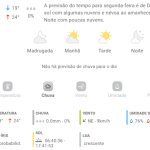 Previsão do tempo para Penha: segunda-feira, 5 de maio 2025