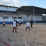 Dez escolas de Navegantes recebem areia do Circuito Brasileiro de Vôlei de Praia