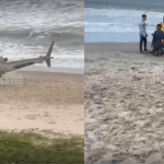 [VÍDEO] Homem morre afogado na Praia Central de Navegantes