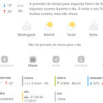 Previsão do tempo para Penha: segunda-feira, 16 de junho 2025