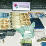 Polícia Militar de Penha desarticula ponto de tráfico na localidade do Mariscal