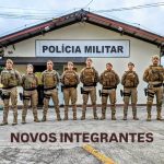 Polícia Militar de Penha recebe reforço de nove novos policiais