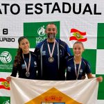 Dupla Kemily e Kauany sobe ao pódio e segue na disputa pelo título catarinense