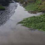 Morador de Penha indaga sobre limpeza do rio Iriri