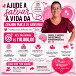 Moradora de Penha lança campanha para arrecadar R$ 110 mil em prol da retirada de meningioma cerebral