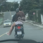[VÍDEO] Imprudência “nível hard” é flagrada no trânsito de Penha