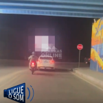[VÍDEO] Painel de LED em via pública de Balneário Piçarras exibe filmes pornográficos