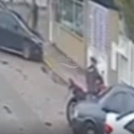 [VÍDEO] Honda XR é furtada no Centro de Penha; câmera de segurança flagrou o crime