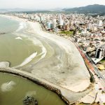 Praia do Gravatá: com dragagem concluída, obra de alargamento em Navegantes entra na reta final