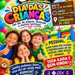 Comunidade do CRED lança campanha solidária em prol do Dia das Crianças
