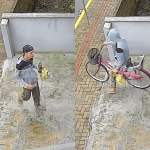 Homem furta bicicleta e mulher pede ajuda para recuperar seu veículo