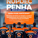 [VÍDEO] Defesa Civil de Penha convida os moradores a participar do Núcleo de Proteção e Defesa Civil