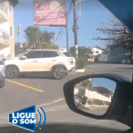 [VÍDEO] Motorista aponta dificuldade para cruzar avenida de Penha em ponto com baixa visibilidade