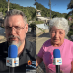 [VÍDEO] Cenário de guerra em Penha: rua totalmente intransitável causa muitas dores de cabeça a moradores