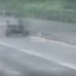 [VÍDEO] Furto de scooter é registrado por câmera de segurança