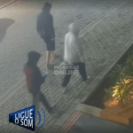 [VÍDEO] Grupo tenta furtar moto durante a madrugada; câmeras de segurança registraram ação criminosa